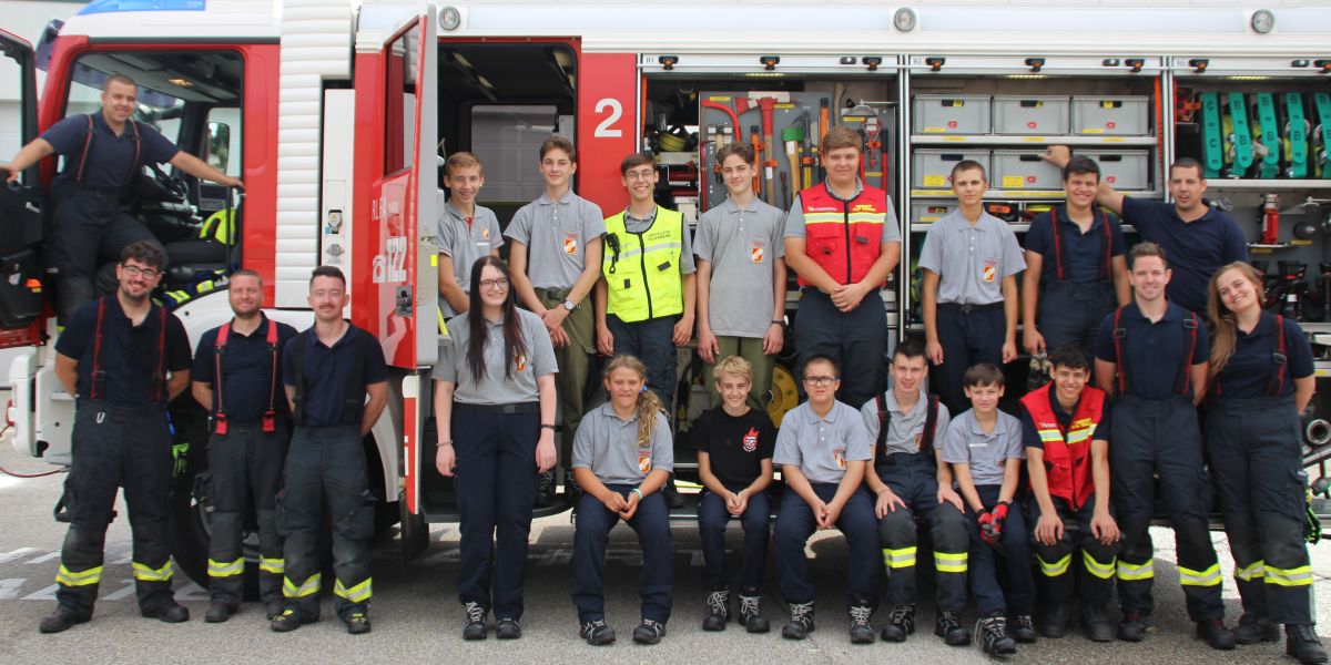 Mehrstündiges Seminar der Jugendgruppe 2022 - aktiven Feuerwehralltrag erleben