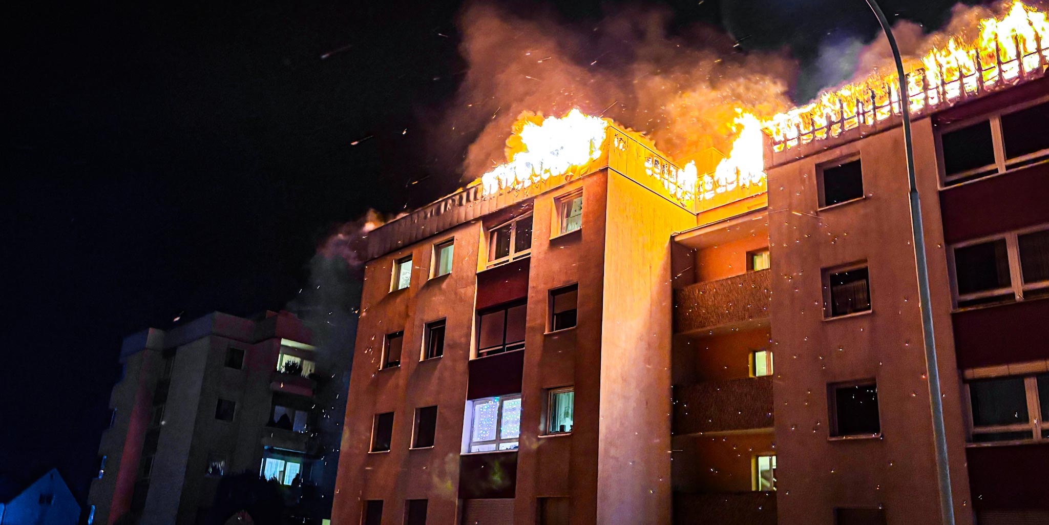 Einsatz 01.01.2026: Großbrand in der Silvesternacht 