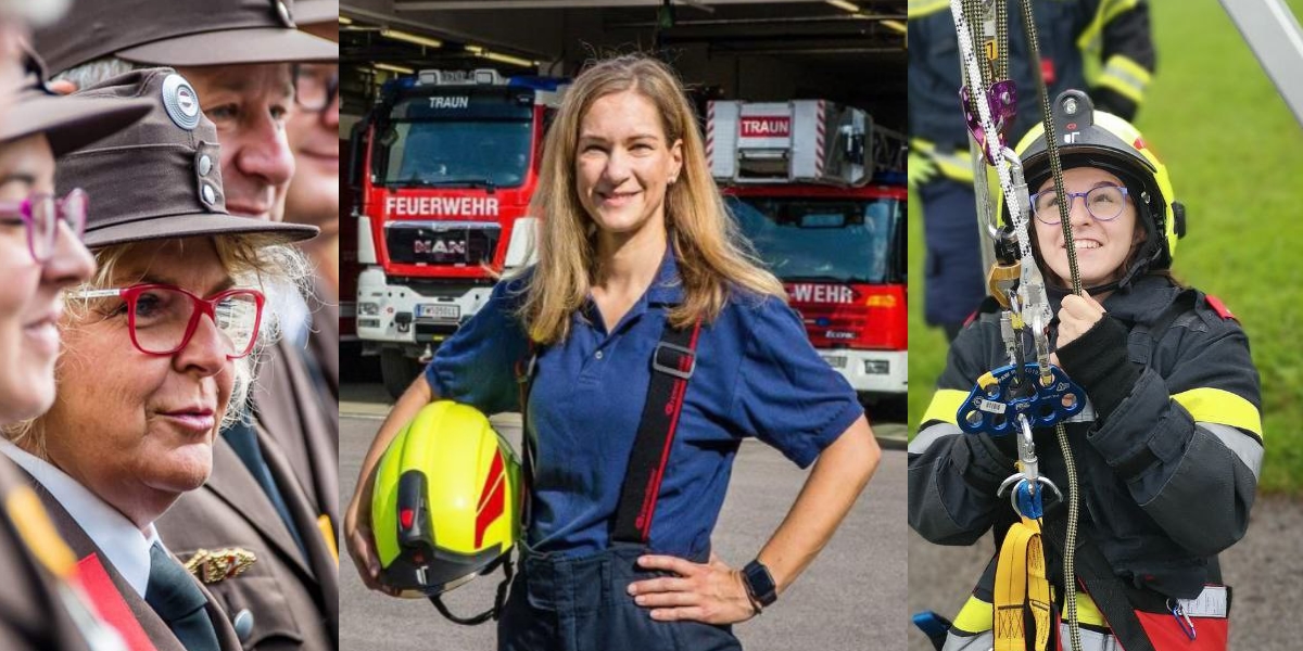 Freiwillige Feuerwehr Traun wünscht alles Gute zum Weltfrauentag