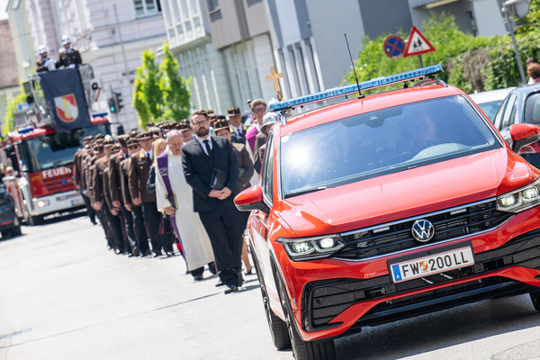 Requiem und Begräbnis Florian Kollmann in Traun